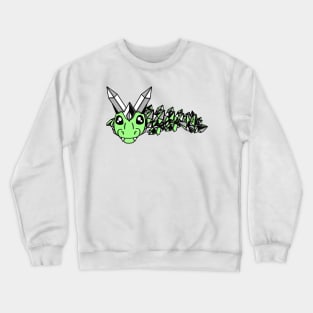 Agender Pride Fidget Crystal Dragon Crewneck Sweatshirt